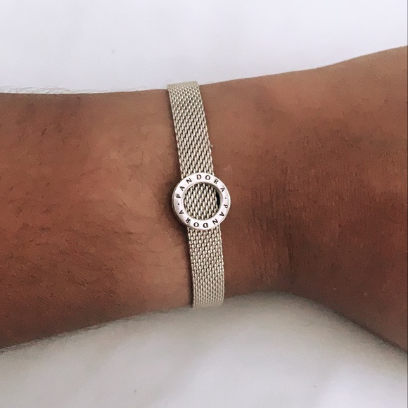 Pandora Reflexions- Mesh Bracelet with Charm Pandora Reflexions- Mesh Bracelet with Charm